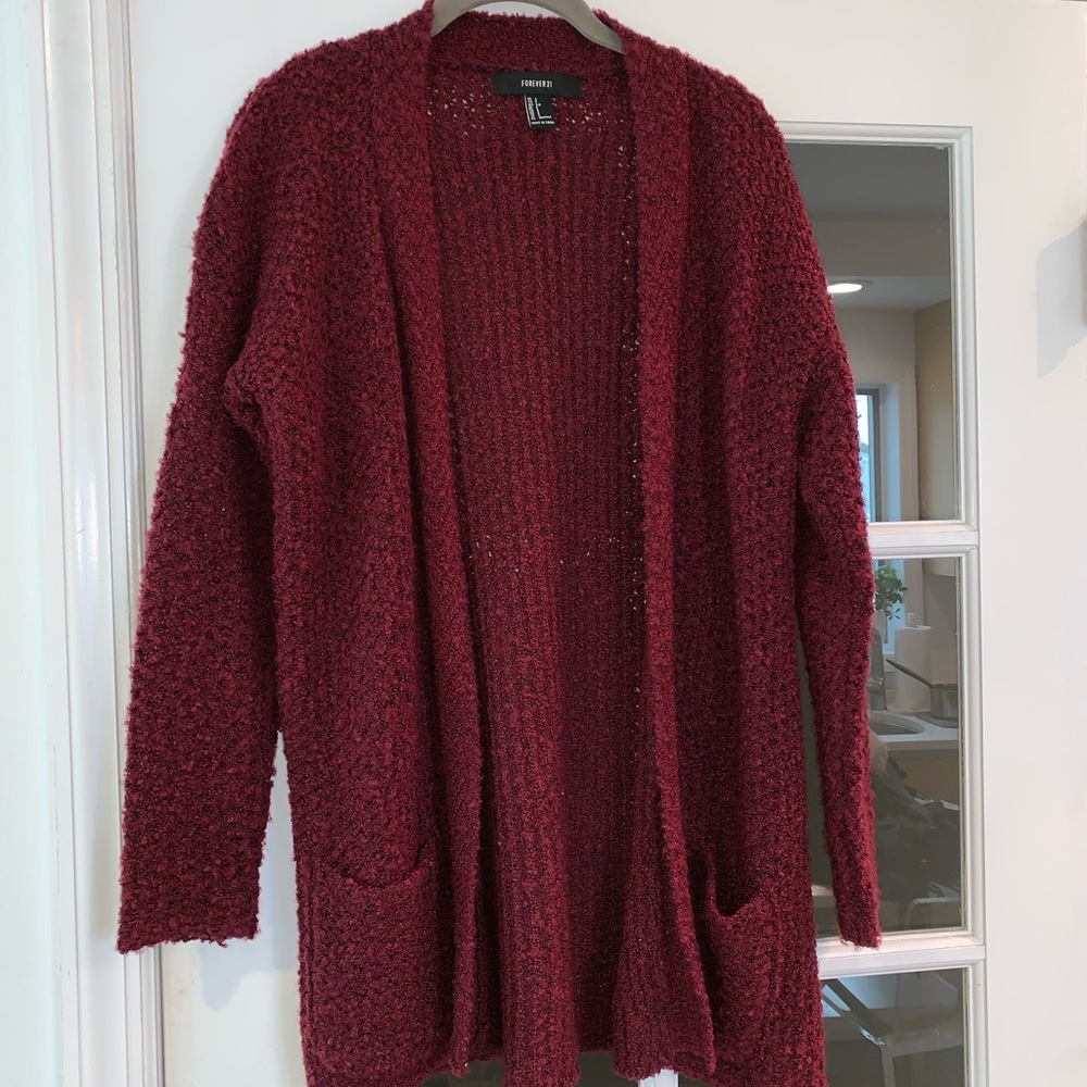 Forever 21 Crochet Cardigan